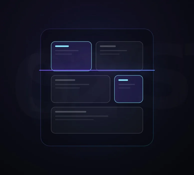 Website Redesign system visualization